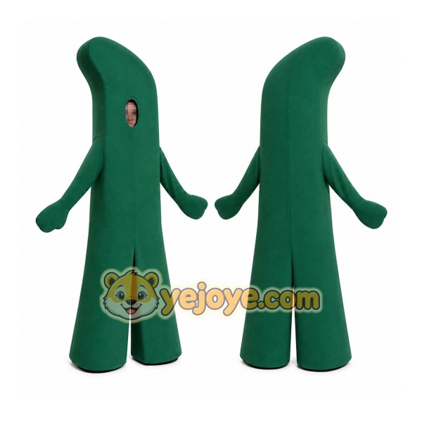 Green Cactus Mascot Costume