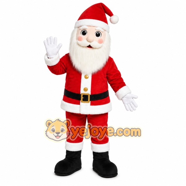Santa Claus Mascot Costume Santa Claus Mascot Costume