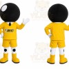 Basketball Head Mascot Costume
