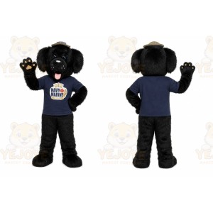Black Dog Sports Mascot Costume
