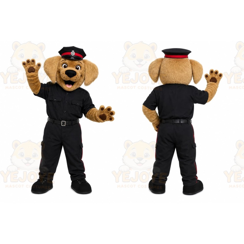 Police Bear Mascot Costume