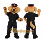Police Bear Mascot Costume