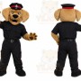 Police Bear Mascot Costume
