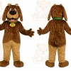 Brown Puppy Mascot Costume