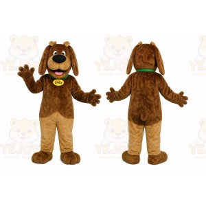 Brown Puppy Mascot Costume