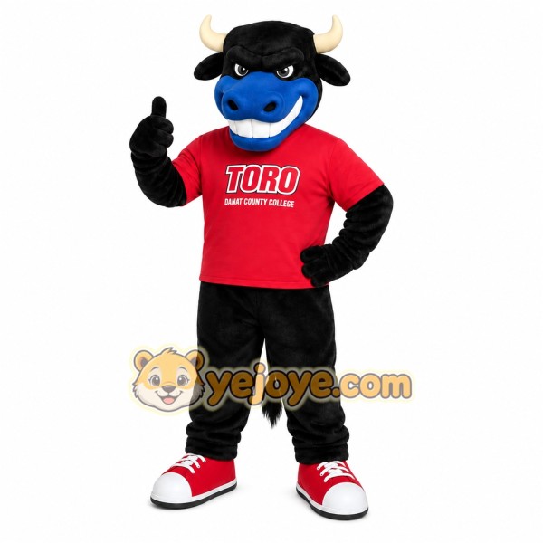 Sports Bull Mascot Costume