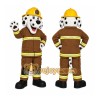 Firefighter Dalmatian Mascot Costume