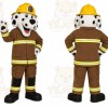 Firefighter Dalmatian Mascot Costume