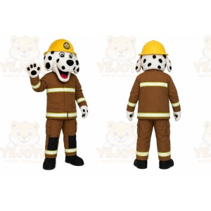 Firefighter Dalmatian Mascot Costume