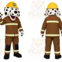Firefighter Dalmatian Mascot Costume