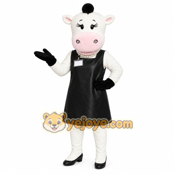 Cow Apron Mascot Costume Cow Apron Mascot Costume