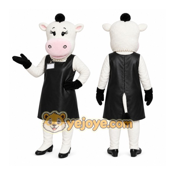 Cow Apron Mascot Costume