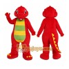 Red Dragon Mascot Costume