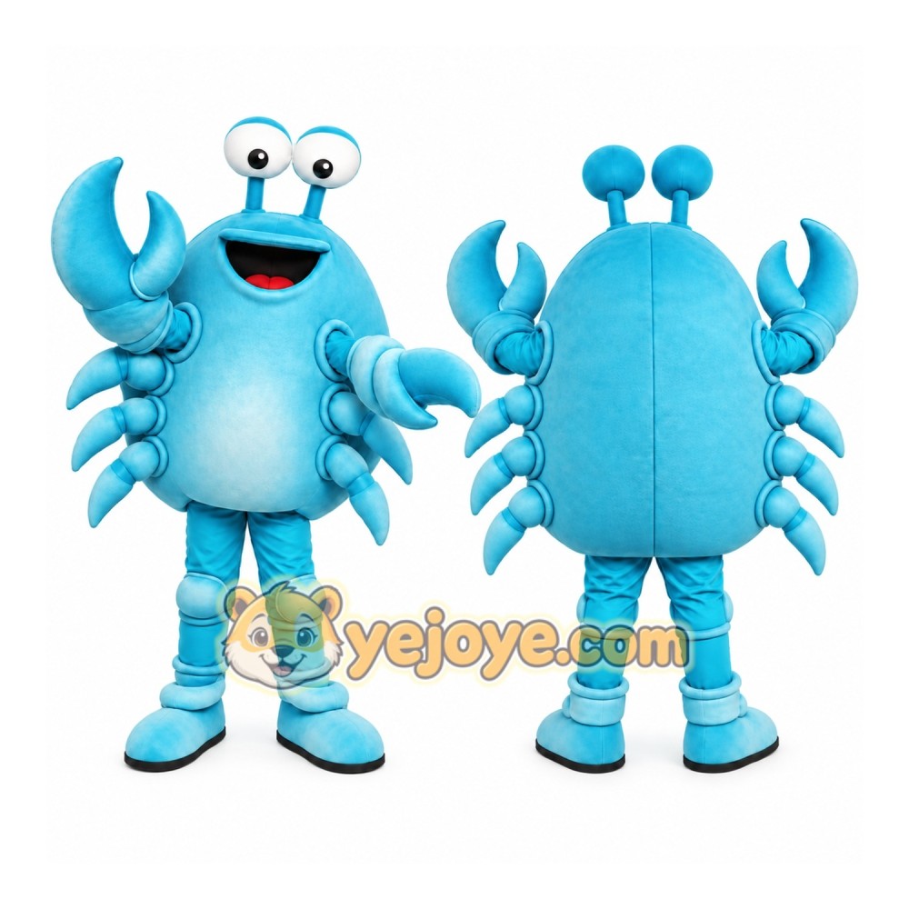 Blue Crab Mascot Costume Blue Crab Mascot Costume