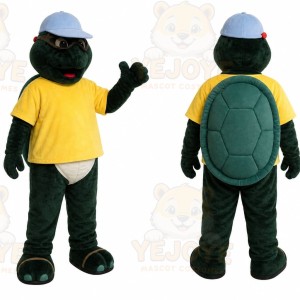 Green Turtle Mascot Costume