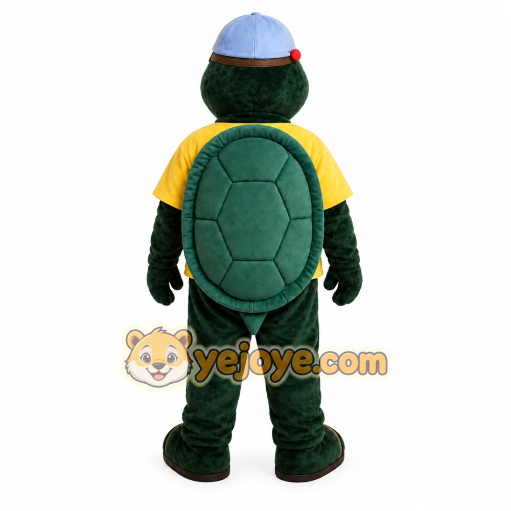 Green Turtle Mascot Costume Green Turtle Mascot Costume