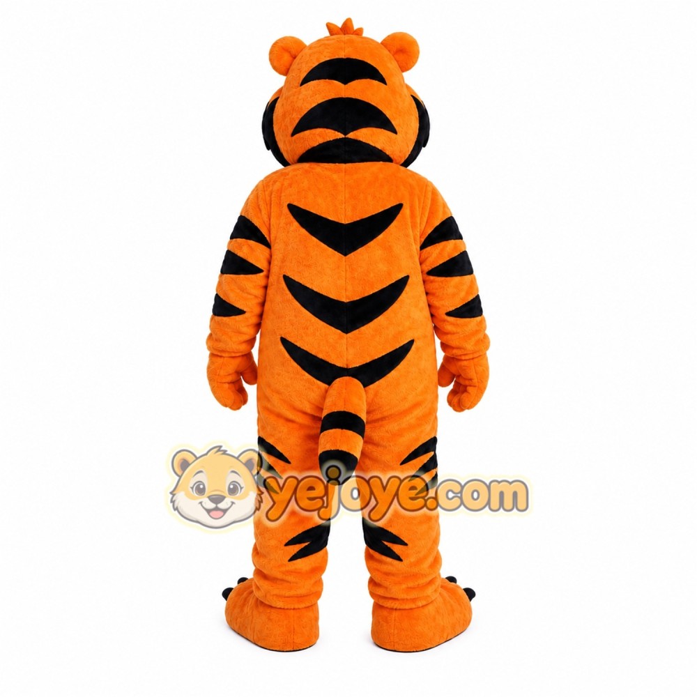 Orange Tiger Mascot Costume Orange Tiger Mascot Costume