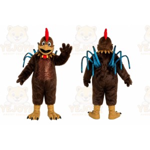 Cartoon Chicken Spider Mascot Costume