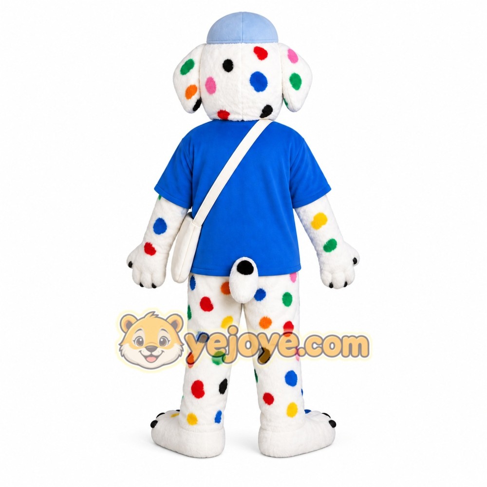 Spotted Sports Dog Mascot Costume Spotted Sports Dog Mascot Costume
