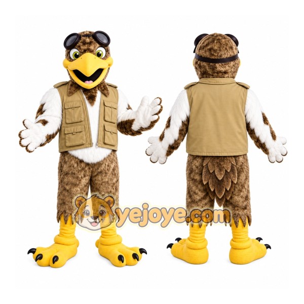 Eagle Vest Mascot Costume