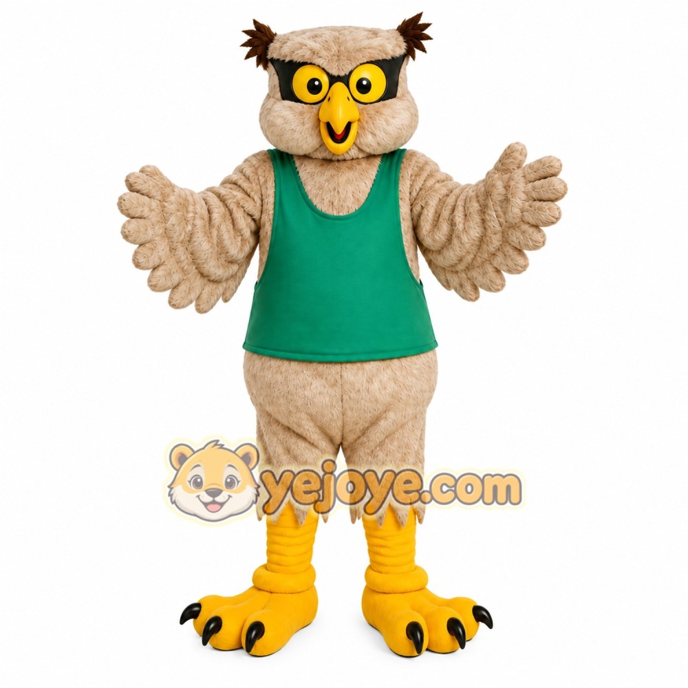 Owl Vest Mascot Costume