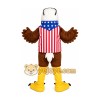 Patriotic Eagle Mascot Costume