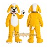 Yellow Puppy Mascot Costume