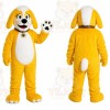 Yellow Puppy Mascot Costume
