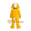 Yellow Puppy Mascot Costume Yellow Puppy Mascot Costume
