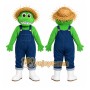 Scarecrow Alligator Mascot Costume