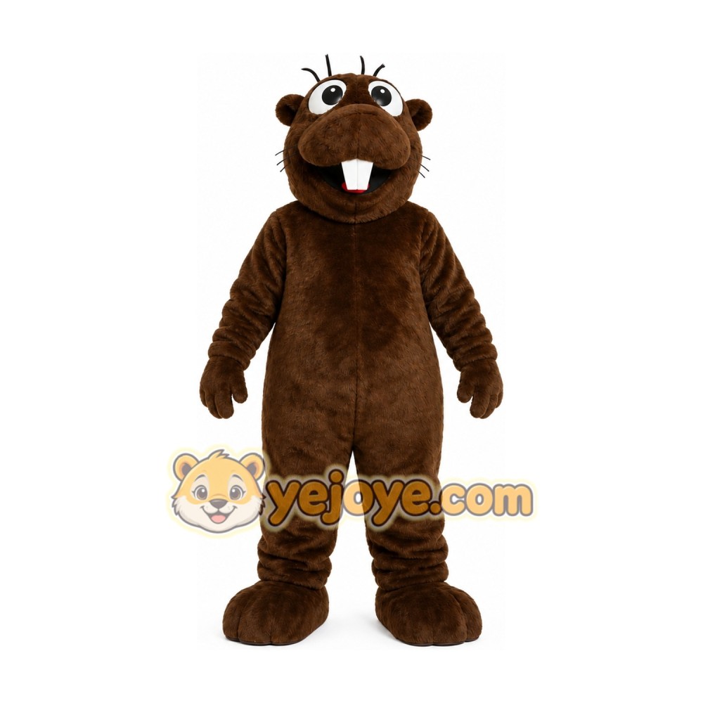 Woodland Beaver Mascot Costume