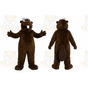 Woodland Beaver Mascot Costume