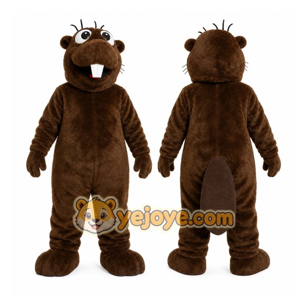 Woodland Beaver Mascot Costume