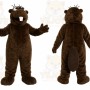 Woodland Beaver Mascot Costume