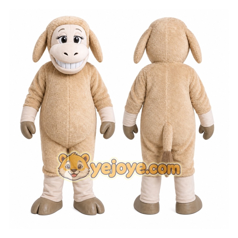 Cute Lamb Mascot Costume Cute Lamb Mascot Costume