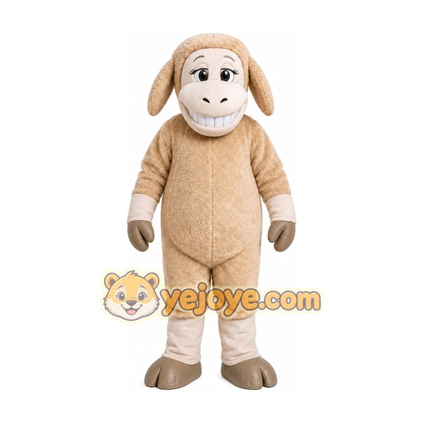 Cute Lamb Mascot Costume Cute Lamb Mascot Costume