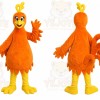 Orange Rooster Mascot Costume