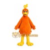 Orange Rooster Mascot Costume Orange Rooster Mascot Costume