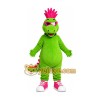 Green Dragon Mascot Costume