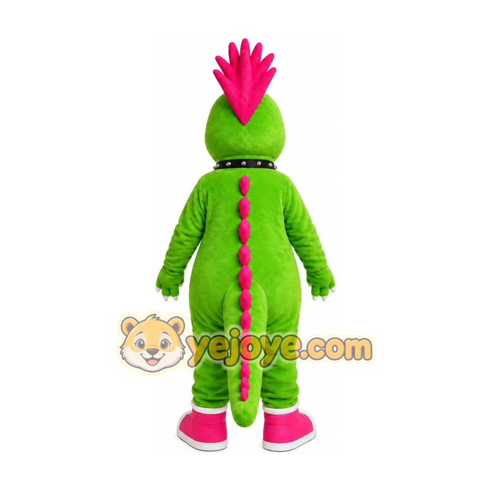 Green Dragon Mascot Costume