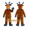 Brown Reindeer Mascot Costume Brown Reindeer Mascot Costume