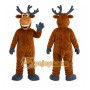 Brown Reindeer Mascot Costume