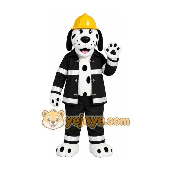 Firefighter Dog Mascot Costume