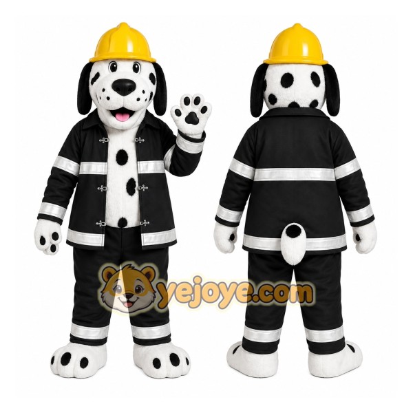 Firefighter Dog Mascot Costume