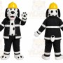 Firefighter Dog Mascot Costume