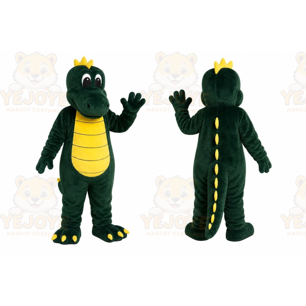 Green Crocodile Mascot Costume
