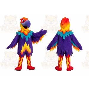 Colorful Parrot Mascot Costume
