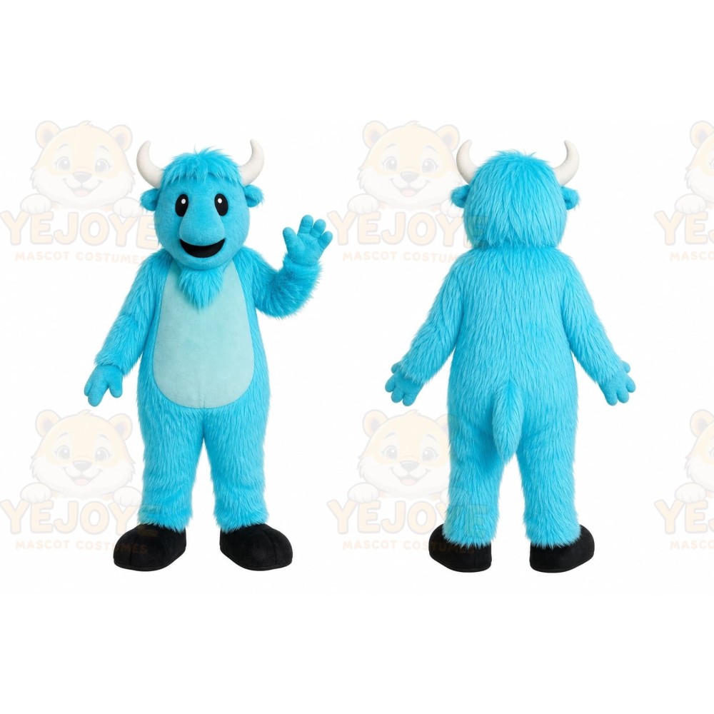 Cartoon Bull Mascot Costume