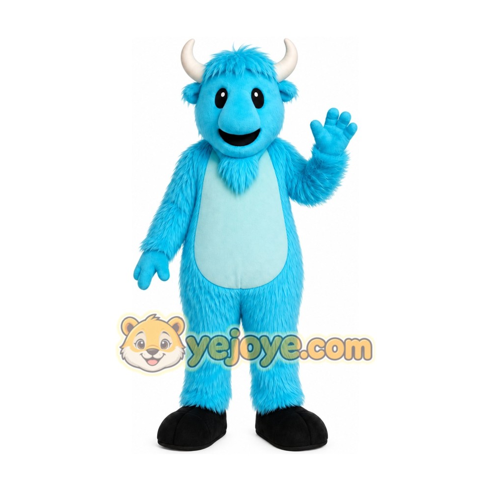 Cartoon Bull Mascot Costume