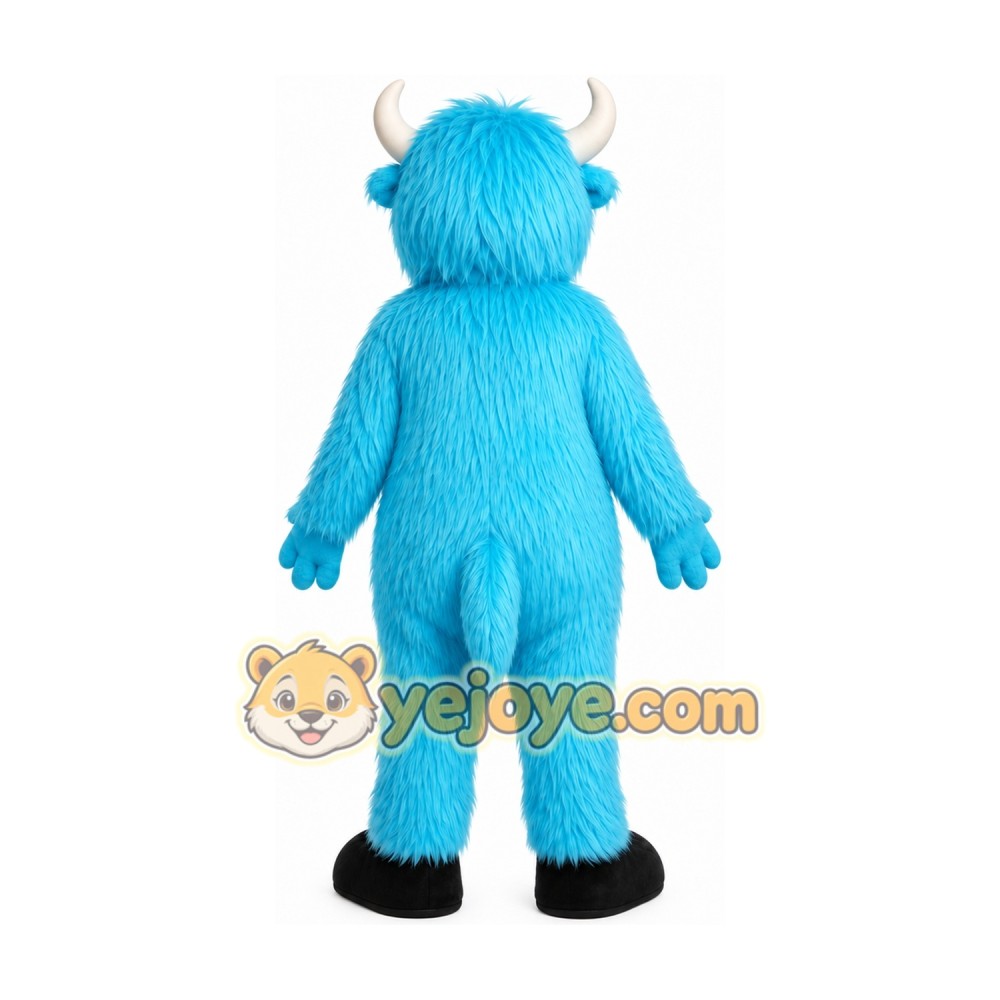 Cartoon Bull Mascot Costume